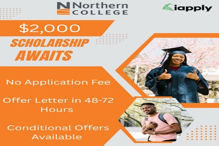 Apply Free & Get $2,000 Scholarship - Northern College, Canada!